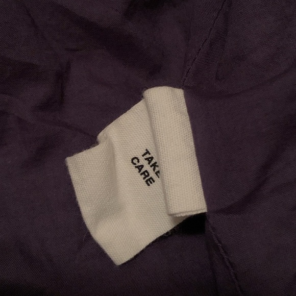 Anthropologie AVEC LES FILLES Jacket XS Blue Quilted Full Zip Bomber Style Coat - Picture 6 of 8